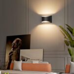 Black Modern LED Wall Sconce