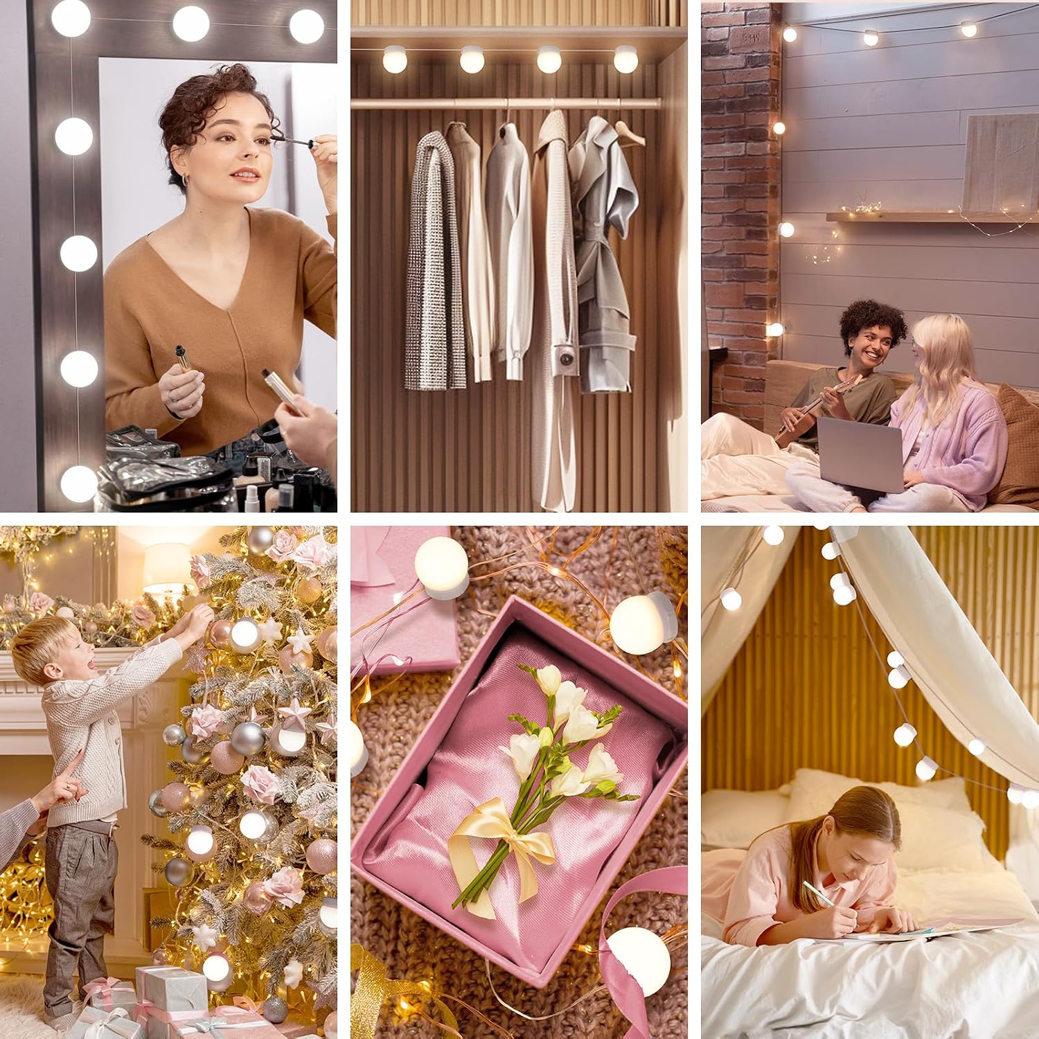 10 Dimmable Bulbs Vanity Lights - Image 7