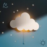 Cordless Cloud LED Wall Light