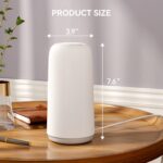 Cylindrical Touch Dimmable RGB Bedside Lamp