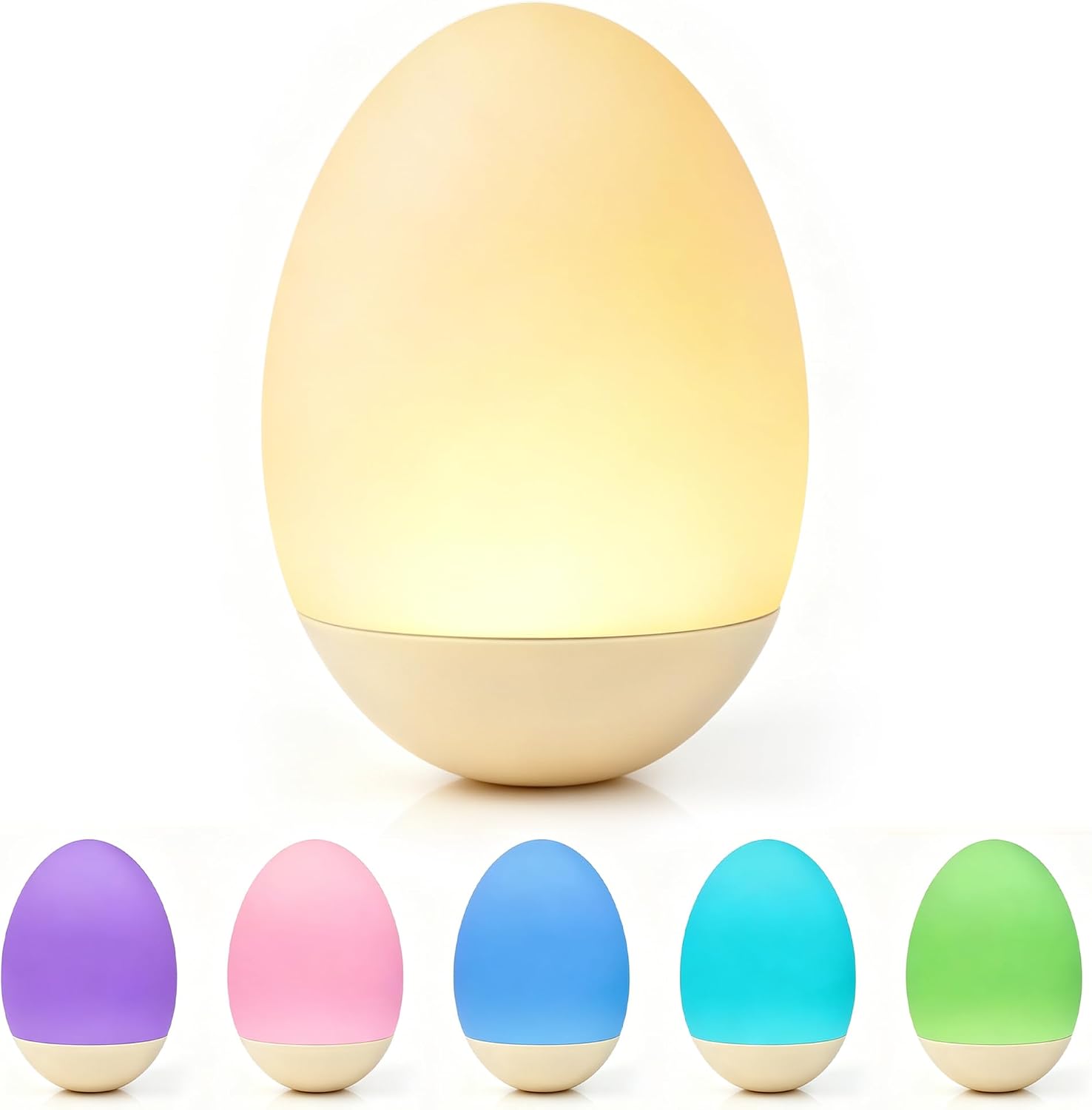 Soft Touch Egg Night Light