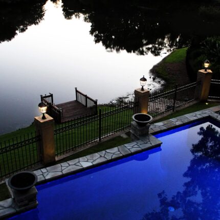 Outdoor Solar Post Light