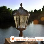 Outdoor Solar Post Light