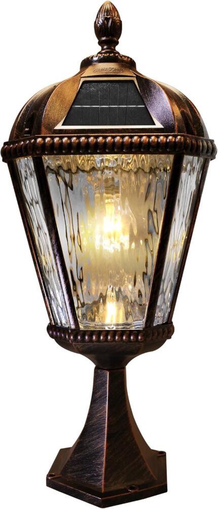 Outdoor Solar Post Light